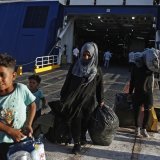 Le port de Chios est un des points de chute des migrants, quand ils parviennent à franchir les dangers de la Mer Egée.
